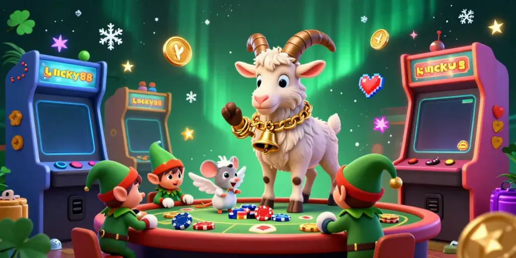 Experience the thrilling action of lucky88 with vibrant characters stealing chips in a lively casino scene.